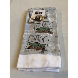 Disney Mandalorian Baby Yoda Kitchen Towels 2Pk